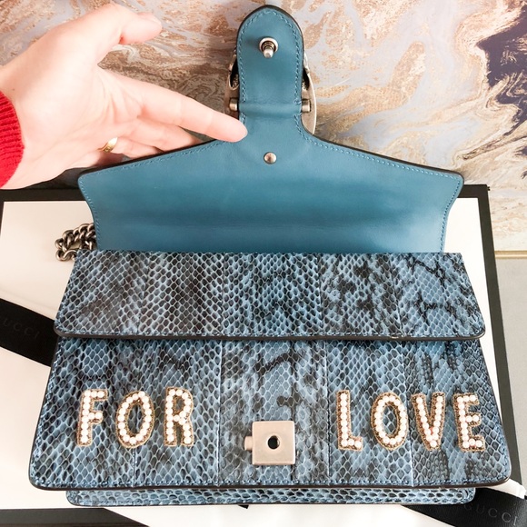 In Store Gucci Dionysus ‘Blind for Love’ PythonBag - Picture 6 of 9